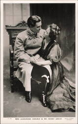 Alexandra Carlisle & Henry Ainley in Stage Costume Postcard