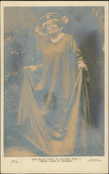 Ellen Terry as Mistress Page in Merry Wives of Windsor Postcard