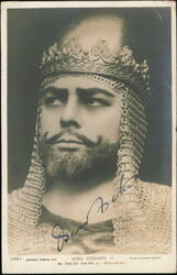 Oscar Asche as Bolingbroke in King Richard II Postcard