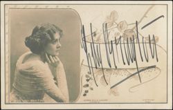 Lily Brayton Autographed Portrait, Alfred Ellis & Walery Postcard