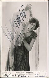 Lily Brayton as Marsinah in Kismet Postcard