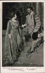 Lyn Harding & Amy Brandon Thomas in Drake Postcard