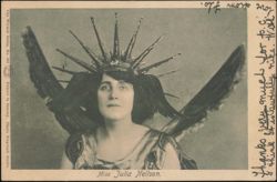Julia Neilson as Oberon in A Midsummer Night's Dream Postcard