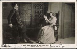 Julia Neilson & Fred Terry in Dorothy o' the Hall Postcard