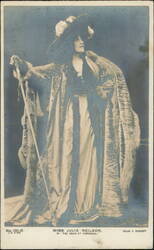 Julia Neilson in Costume for The Scarlet Pimpernel Postcard