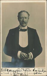 Mr. Fred Terry in Evening Dress Postcard