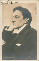 Johnston Forbes-Robertson Profile Portrait Postcard