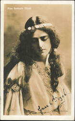 Gertrude Elliott Portrait by Chancellor & Son Postcard