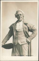 Mr Luigi Lablache in Period Theatrical Costume Postcard