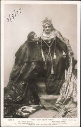 Lewis Waller & Mary Rorke in The Harlequin King Postcard