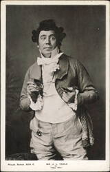 J. L. Toole as Paul Pry Postcard