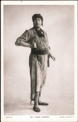 Frank Cooper in Theatrical Costume Postcard