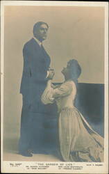 George Alexander & Lilian Braithwaite, The Garden of Lies Postcard