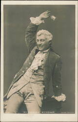 Sir Charles Wyndham as David Garrick in David Garrick Postcard