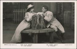 Hilda Antony and Henry Ainley in Stingaree Postcard