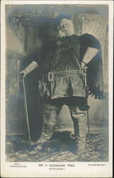 Mr. H. Beerbohm Tree as Falstaff, Beagles 354 F Postcard