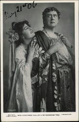 Constance Collier & Herbert Beerbohm Tree in Nero Postcard
