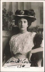 Lillah McCarthy British Actress Portrait Postcard