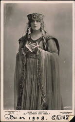 Lily Brayton as Iseult in Tristram and Iseult Postcard