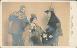 Walter Hampden, Chas Angelo in The Taming of the Shrew Postcard