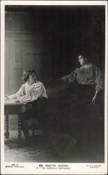 Martin Harvey in The Corsican Brothers Postcard