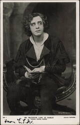 Matheson Lang as Hamlet - Words, Words, Words Postcard