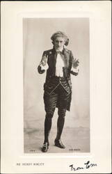 Mr. Henry Ainley in Period Theatrical Costume Postcard