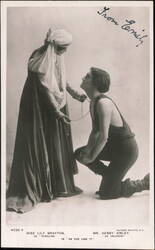 Lily Brayton & Henry Ainley in As You Like It Postcard