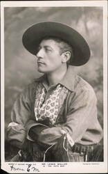 Lewis Waller in The White Man, Foulsham & Banfield Postcard