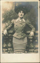 Mrs Lewis Waller (Florence West) Postcard