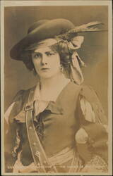 Lily Brayton as Katherina in The Taming of the Shrew Postcard