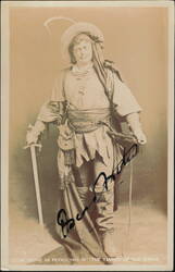 Oscar Asche as Petruchio in The Taming of the Shrew Postcard