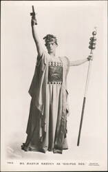 Martin Harvey as Oedipus Rex Postcard