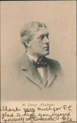 Mr. George Alexander British Stage Actor Portrait Postcard