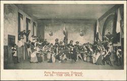 The Only Way, Act III Paris Revolutionary Tribunal Postcard