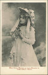 Grace Warner as Lucie Manette in The Only Way Postcard