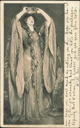 Ellen Terry as Lady Macbeth by J. S. Sargent Postcard