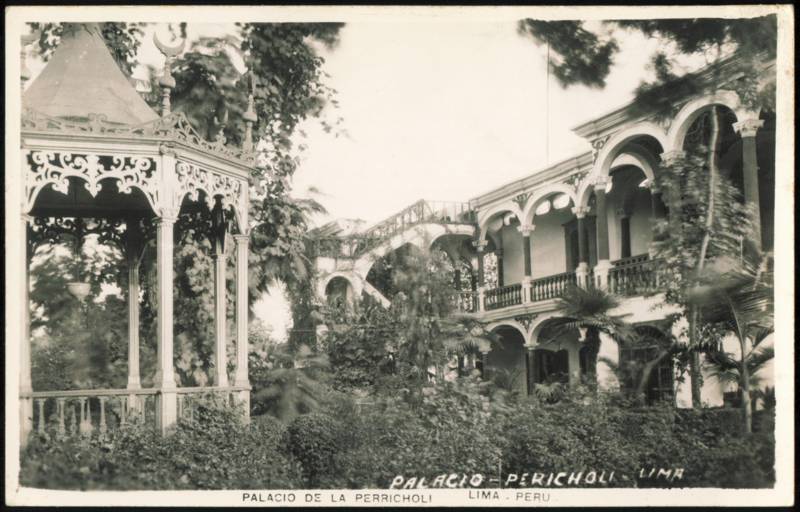 Palacio de la Perricholi Pavilion and Courtyard Lima Peru