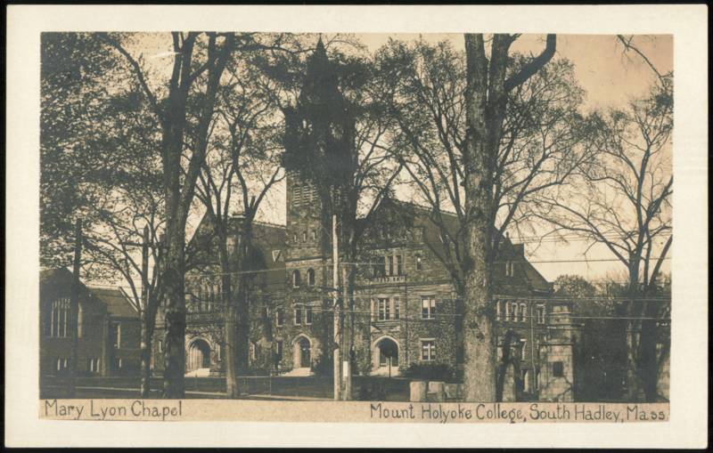 Mary Lyon Chapel, Mount Holyoke College South Hadley Massachusetts