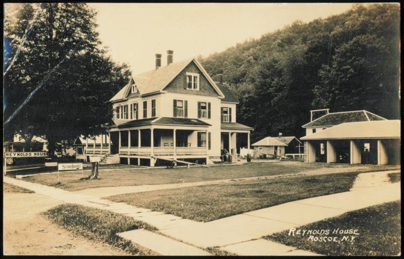 Reynolds House and Stone Garage Grounds Roscoe New York
