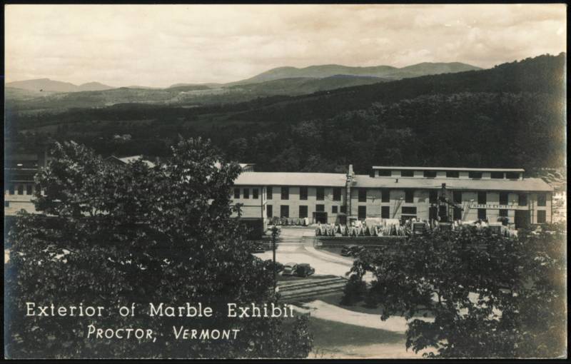 Exterior of Marble Exhibit Proctor Vermont