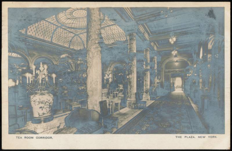 Tea Room Corridor, The Plaza New York