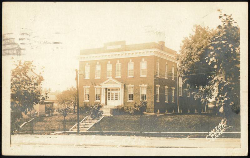 Harmon Hall Brick Building and Front Steps Lebanon Ohio
