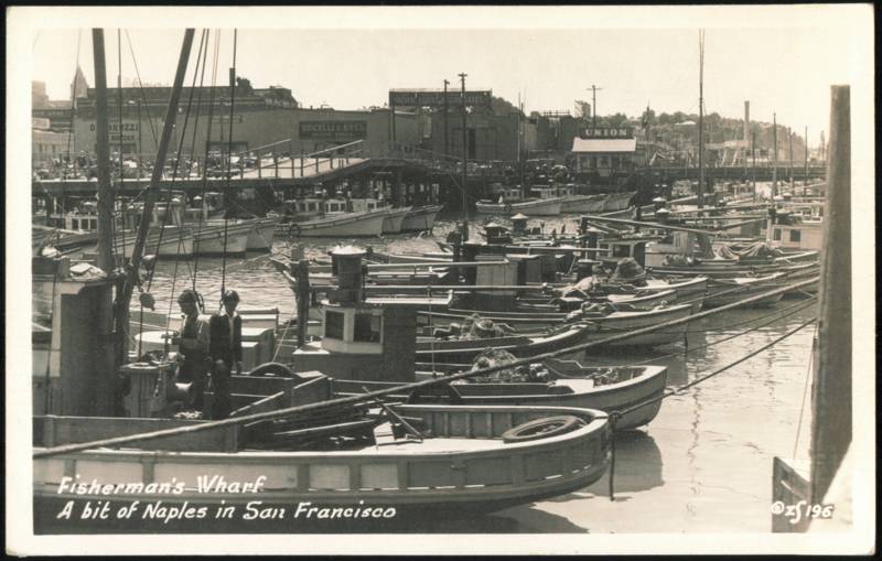Fisherman's Wharf, A bit of Naples San Francisco California