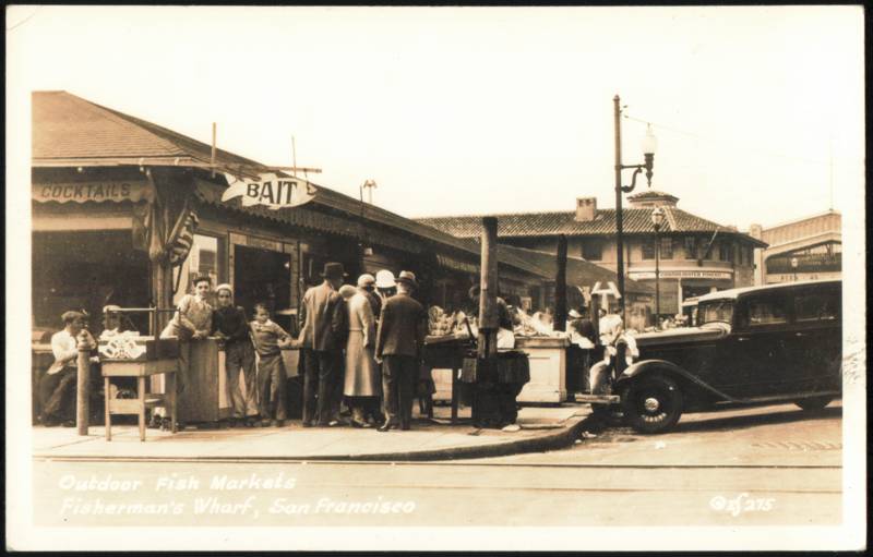 Outdoor Fish Markets, Fisherman's Wharf San Francisco California