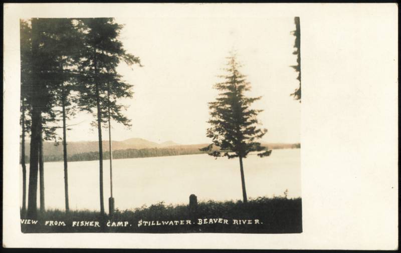 View from Fisher Camp, Stillwater, Beaver River New York