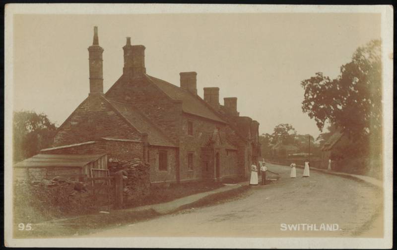 Village Street Scene and Cottages, Swithland United Kingdom