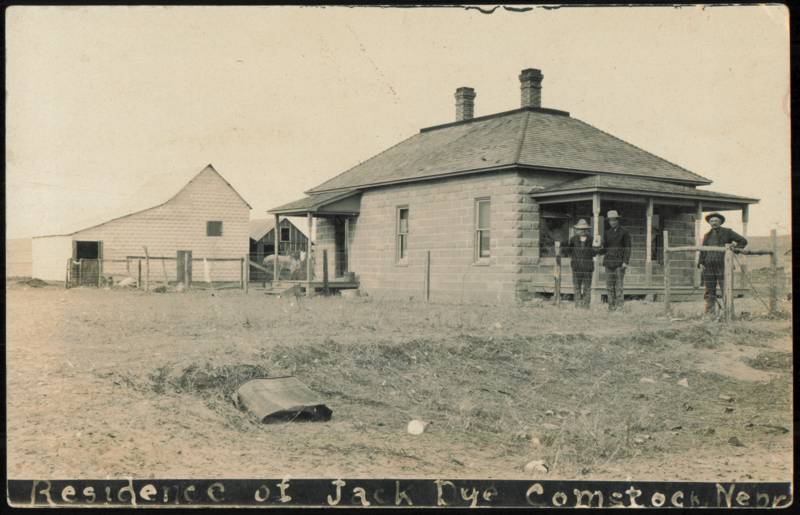 Residence of Jack Dye Comstock Nebraska
