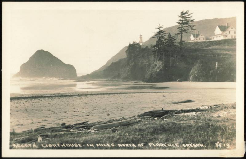 Heceta Lighthouse 14 Miles North of Florence Oregon