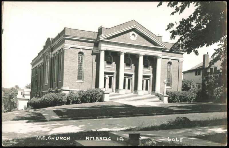 First Methodist Episcopal Church Exterior Atlantic Iowa